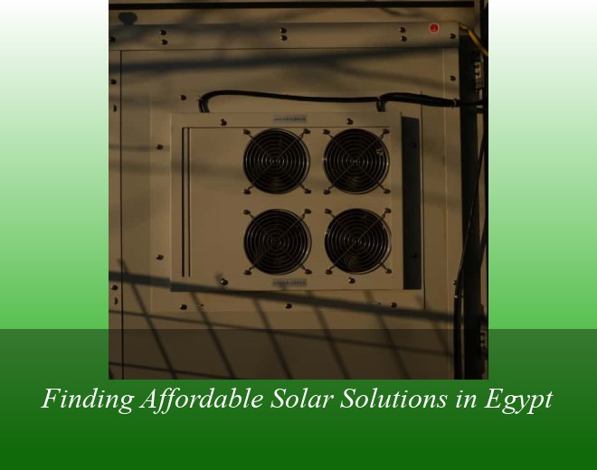 Finding Affordable Solar Solutions in Egypt